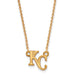 SS w/GP MLB  Kansas City Royals Small Pendant w/Necklace