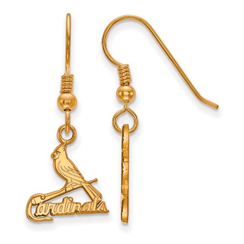 SS w/GP MLB  St. Louis Cardinals Small Logo Dangle Earrings