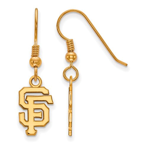 SS w/GP MLB  San Francisco Giants Small Dangle Earrings