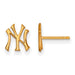 SS w/GP MLB  New York Yankees XS NY Post Earrings
