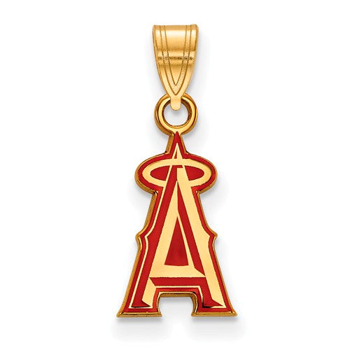 SS w/GP MLB  Los Angeles Angels Small Enamel Pendant