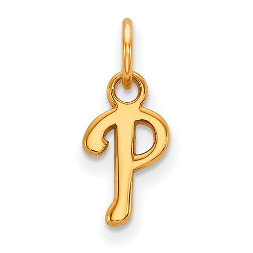 SS w/GP MLB  Philadelphia Phillies XS "P" Pendant