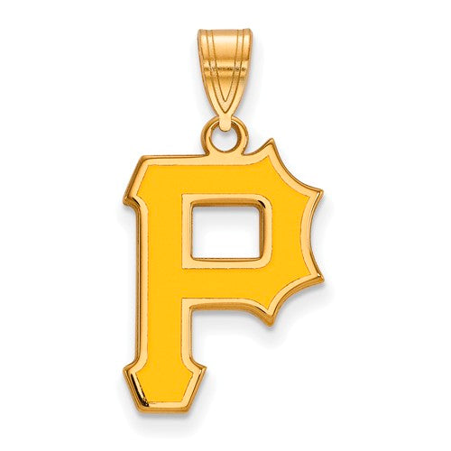 SS w/GP MLB  Pittsburgh Pirates Large Enamel Pendant