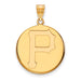 SS w/GP MLB  Pittsburgh Pirates Large Disc Pendant