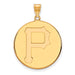 SS w/GP MLB  Pittsburgh Pirates XL Disc Pendant