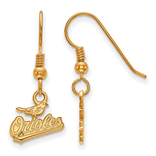 SS w/GP MLB  Baltimore Orioles XS "Orioles" Dangle Earrings
