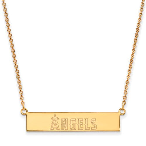 SS GP  Los Angeles Angels Small Bar Necklace