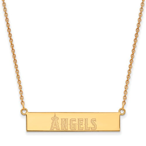 SS GP  Los Angeles Angels Small Bar Necklace