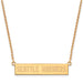 SS GP  Seattle Mariners Small Bar Necklace