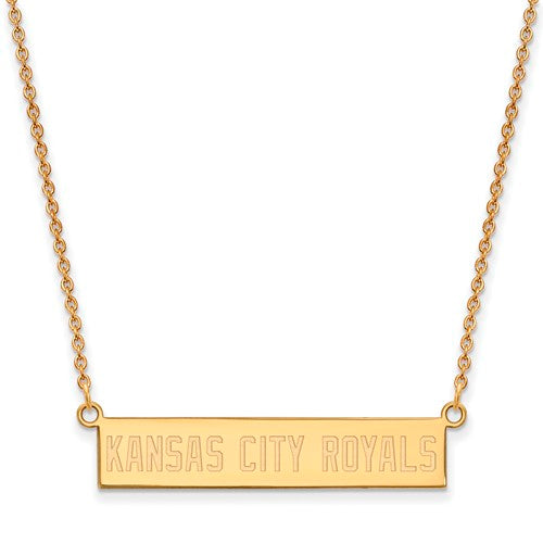 SS GP  Kansas City Royals Small Bar Necklace