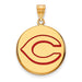 SS w/GP MLB  Cincinnati Reds Lg Enl Disc Pendant