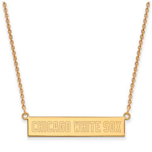 SS GP  Chicago White Sox Small Bar Necklace