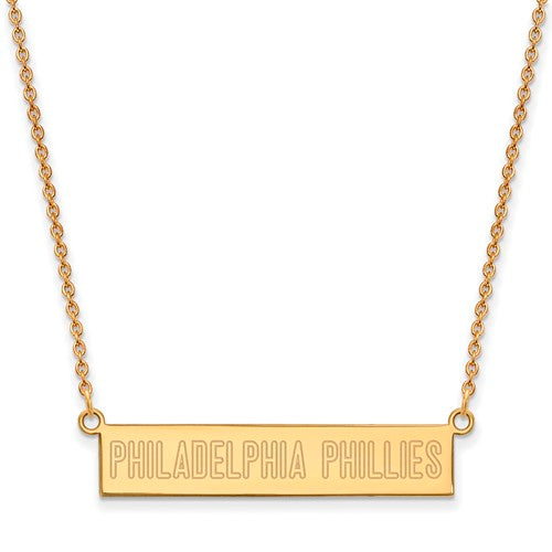 SS GP  Philadelphia Phillies Small Bar Necklace
