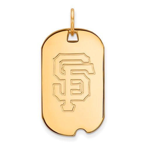 SS w/GP MLB  San Francisco Giants Small Dog Tag