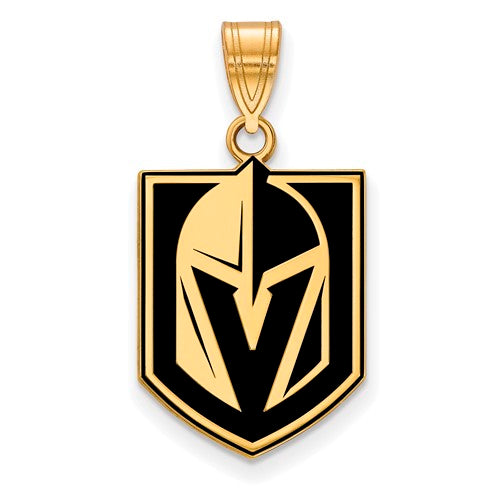 GP Sterling Silver Vegas Golden Knights Large Pendant