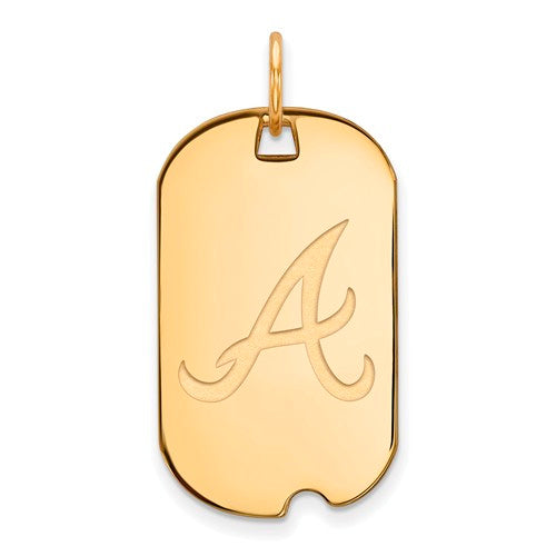 SS GP  Atlanta Braves Small Dog Tag