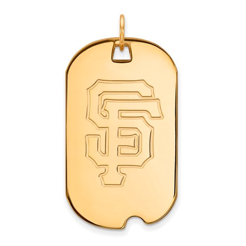 SS w/GP MLB  San Francisco Giants Large Dog Tag