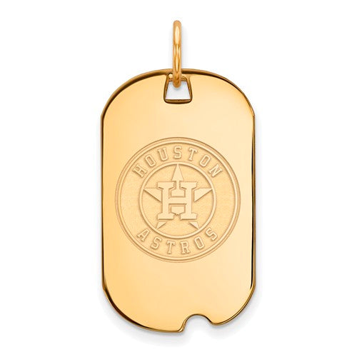 SS GP  Houston Astros Small Dog Tag