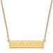 SS GP  Oakland Athletics Small Bar Necklace