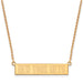 SS GP  New York Mets Small Bar Necklace