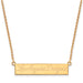 SS GP  Los Angeles Dodgers Small Bar Necklace