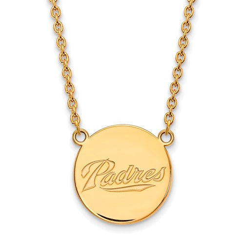 GP San Diego Padres Large Disc Necklace