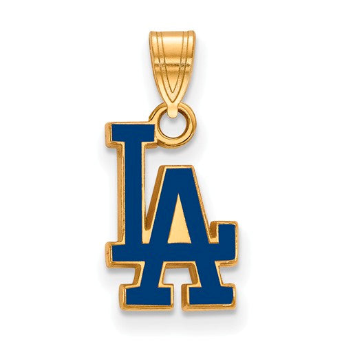 SS GP  Los Angeles Dodgers Small Enamel Pendant