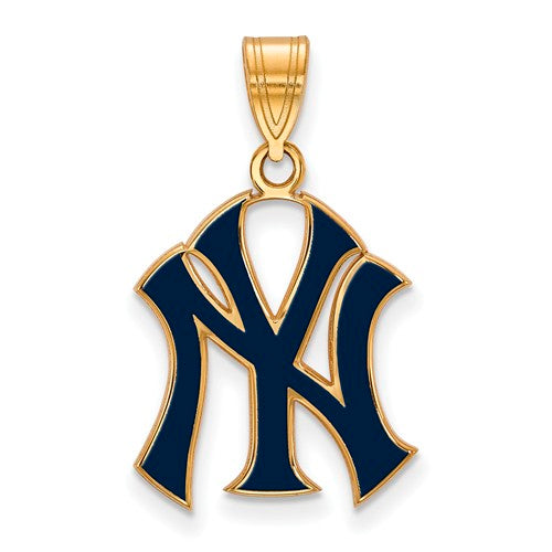 SS w/GP MLB  New York Yankees Large Enamel Pendant