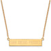 SS GP  San Diego Padres Small Bar Necklace