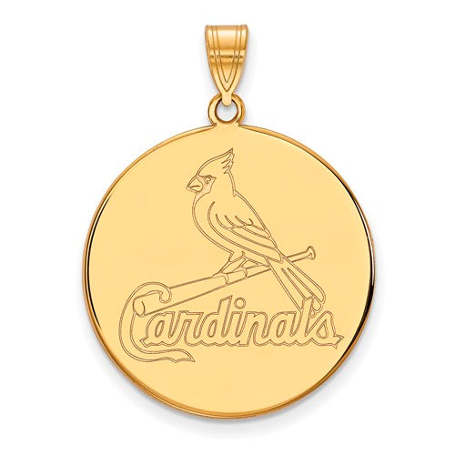 SS w/GP MLB  St. Louis Cardinals XL Disc Pendant