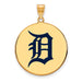 SS w/GP MLB  Detroit Tigers XL Enamel Disc Pendant