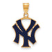 SS w/GP MLB  New York Yankees Large Enamel NY Pendant