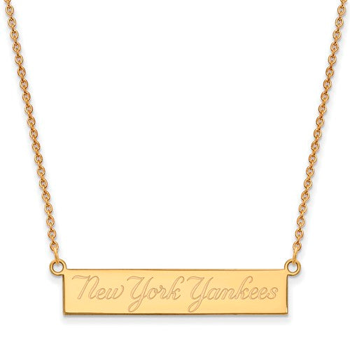SS GP  New York Yankees Small Bar Necklace