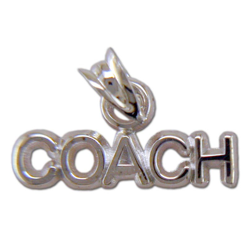 COACH Sterling Silver Pendant