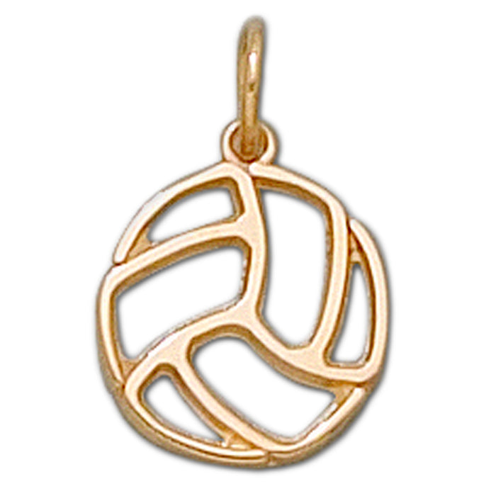 Pierced Volleyball 10 kt gold XS Pendant