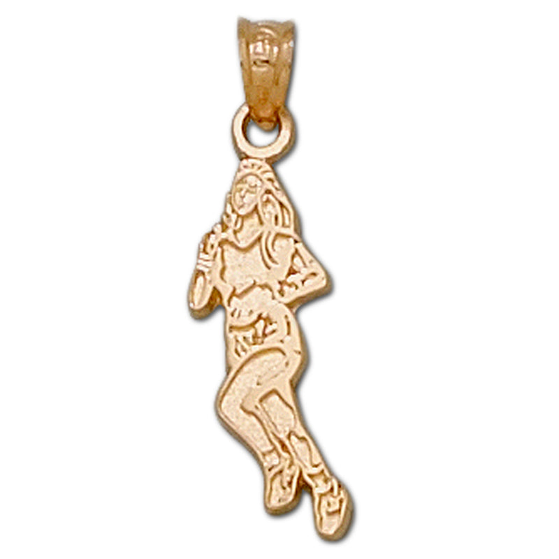 Lady Runner 10 kt gold Pendant