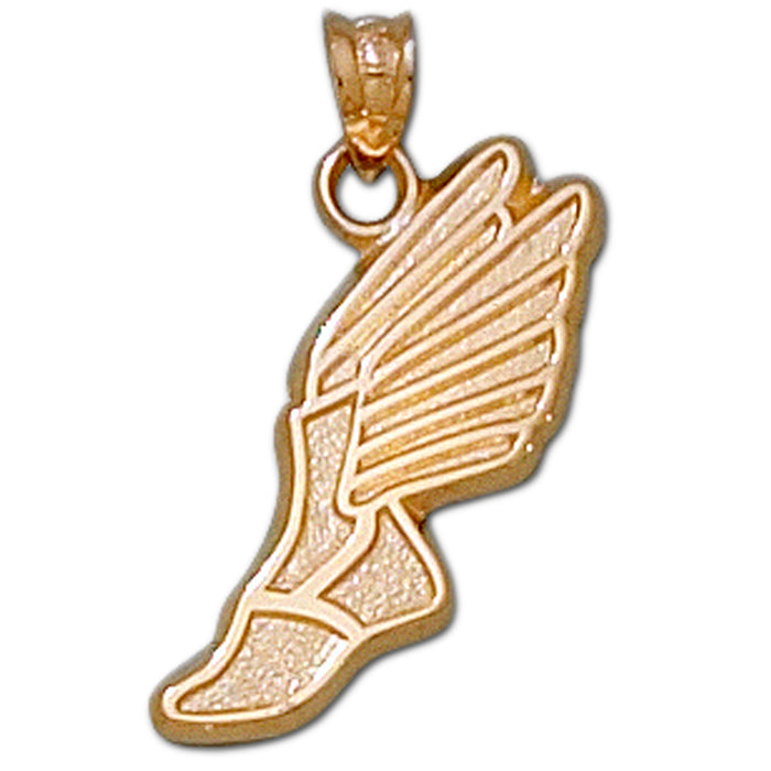 Track Winged Foot 10 kt gold Pendant