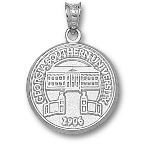 Georgia Southern University Seal Silver Pendant