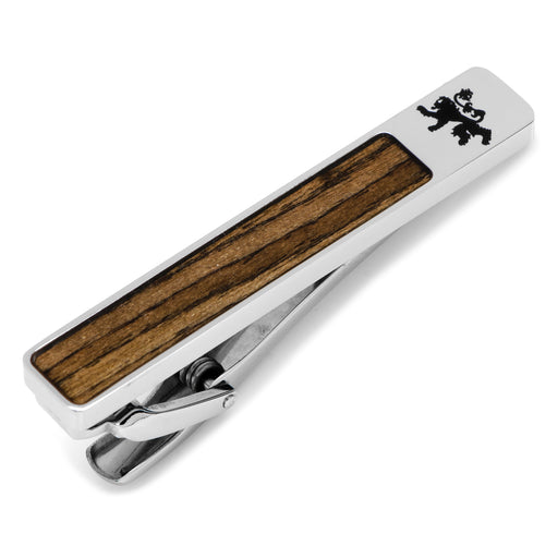 Lannister Inlaid Wood Tie Clip