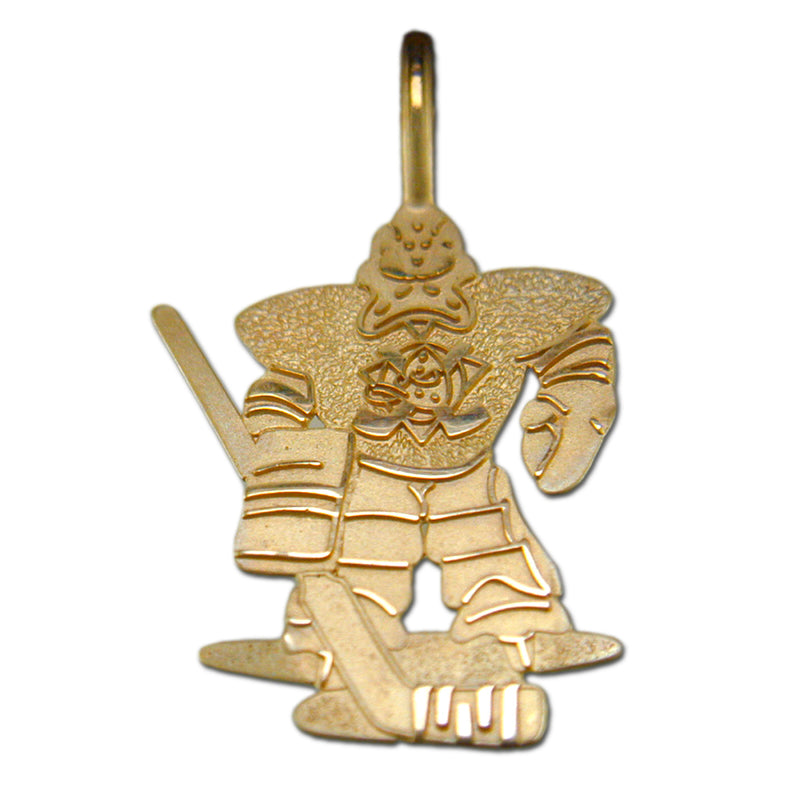 Anaheim Ducks Player 14 kt Gold Pendant