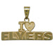 Philadelphia Flyers I Love Flyers 14 kt Gold Pendant