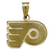 Philadelphia Flyers P Logo 14 kt Gold Small Pendant