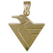 Pittsburgh Penguins Logo 14 kt Gold Medium Pendant
