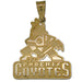 Arizona Coyotes Logo 14 kt Gold Pendant