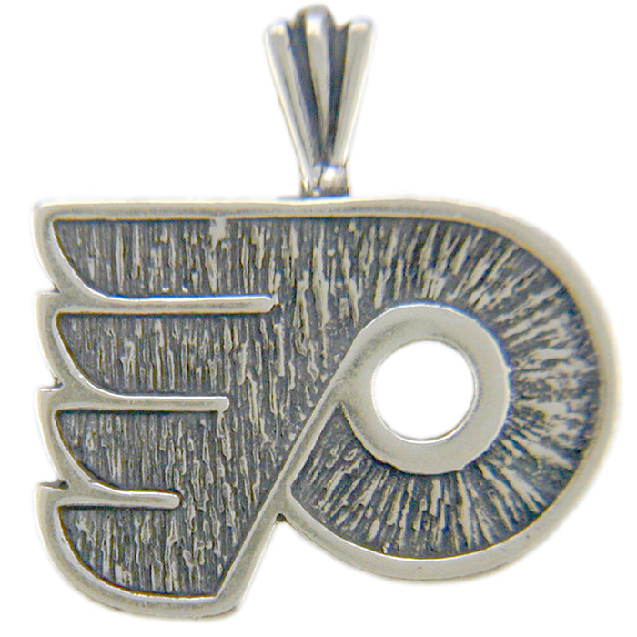 Philadelphia Flyers P Logo Silver