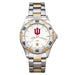Indiana Univ All-Pro Men's Two-tone Watch W/Bracelet