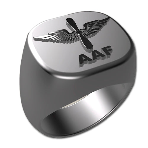 Army Ring - Army Air Force Badge Ring