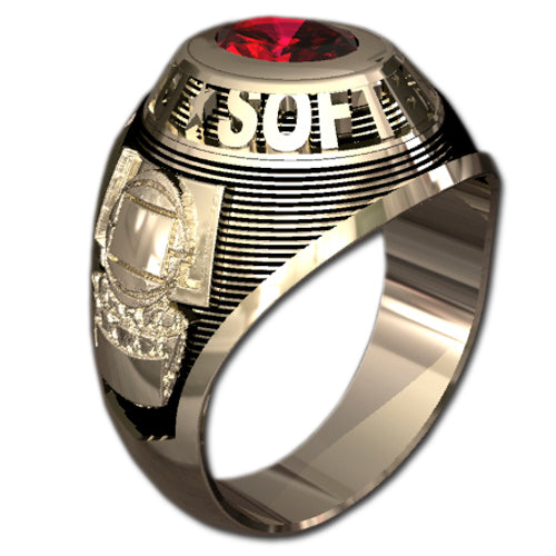 Gold Ladies Traditional Championship Ring