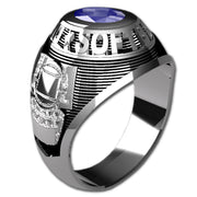Sterling Silver Ladies Traditional Championship Ring