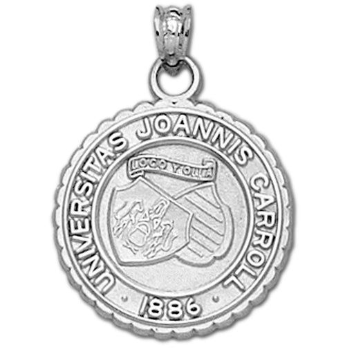 John Carroll University Seal Silver Pendant